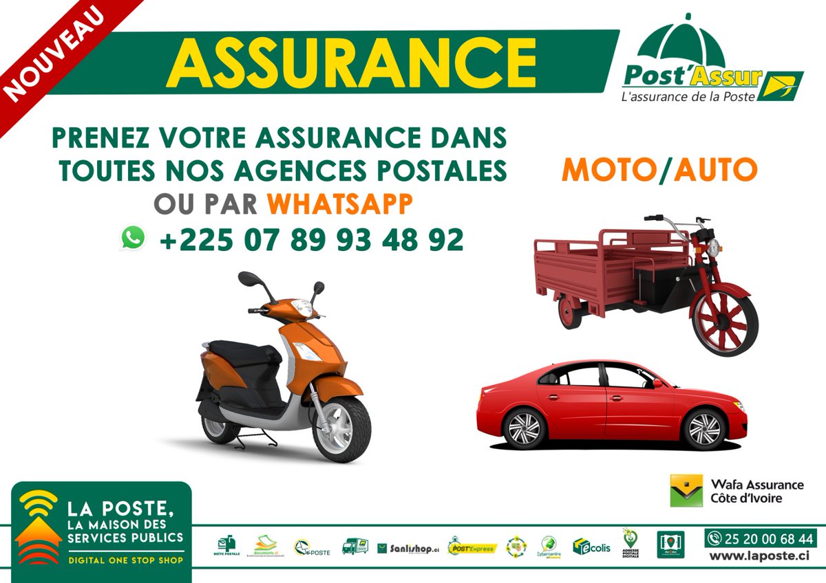 La Poste de Côte d'Ivoire (@posteciv) on Twitter photo 