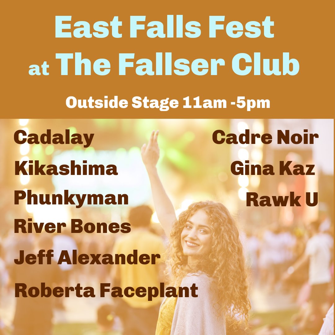 East Falls Fest at The Fallser Club
October 18 at 11:00 am-5:00 pm