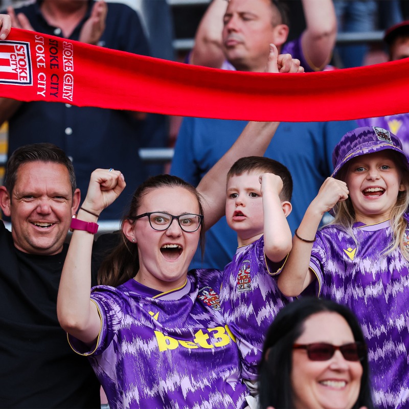 stokecity's tweet photo. Backing the boys in Blackburn 💪

More than 3,800 Potters are headed for Lancashire.