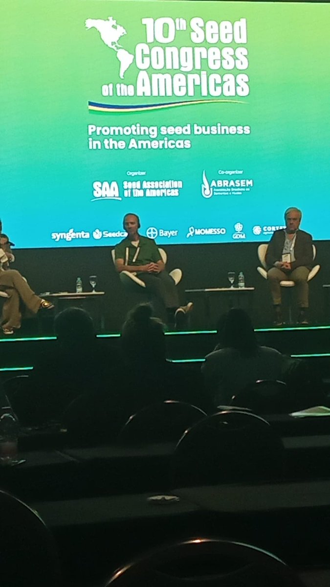 Estamos finalizando nuestra participación en el Congreso de <a href="/SAA__seed/">Seed Association of the Americas (SAA)</a> 🌱

Participamos en el panel sobre regulaciones fitosanitarias y en el de la relación de la semilla con la COP30 y el Tratado de Recursos Fitogenéticos.
Gracias a la SAA y a los colegas por el intercambio.