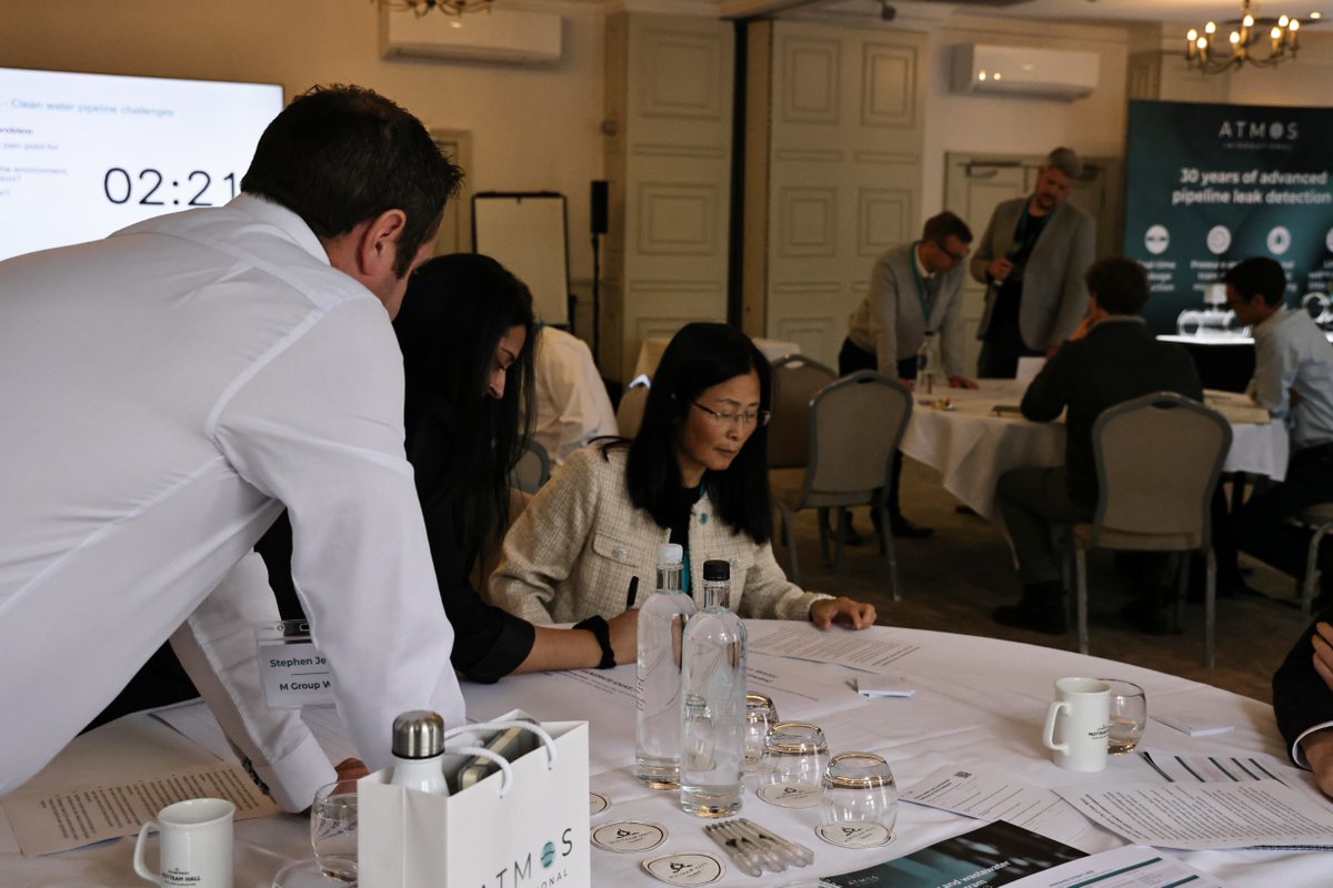 AtmosInt's tweet image. Day two of Atmos' water conference continued the momentum with discussions on pipeline integrity, leakage reduction and digital innovation.
Find out what you missed: okt.to/XEa596
#WaterConference2025 #WaterSecurity #PipelineIntegrity #LeakDetection #AMP8 #Wastewater