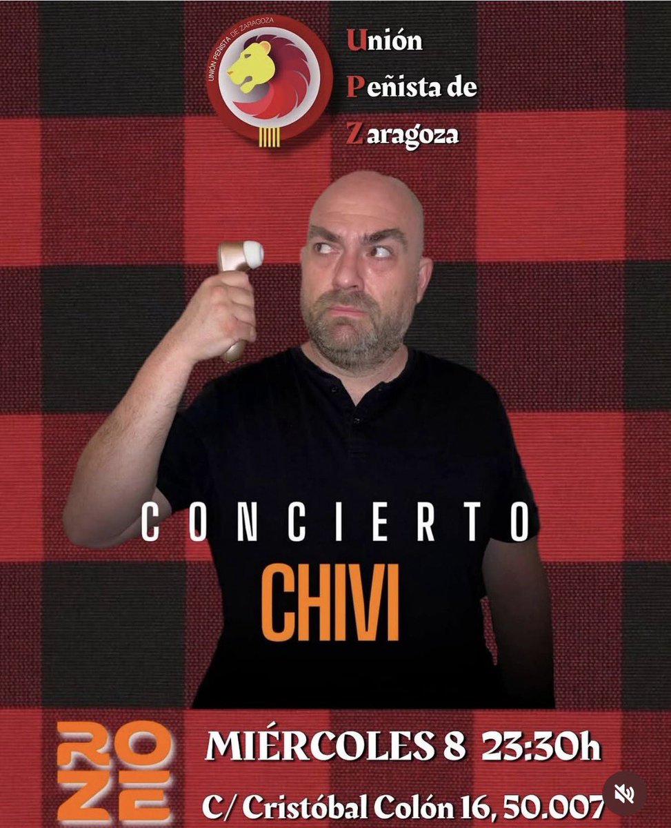 chivi_jose's tweet photo. ¡Zaragoza, nos vemos el próximo miércoles! https://t.co/1ZNQMSqBjw