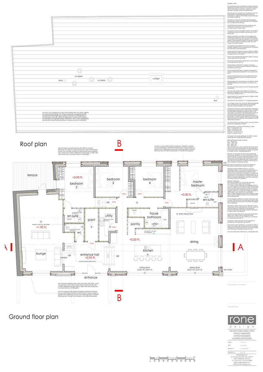 RoneDesign's tweet image. 🌿 New barn conversion near Ilkley! 
Blending traditional features with modern, sustainable design: air source heat pumps, fossil fuel free, rainwater harvesting &amp;amp; grey water recycling. Exciting transformation underway! 
#BarnConversion #SustainableDesign