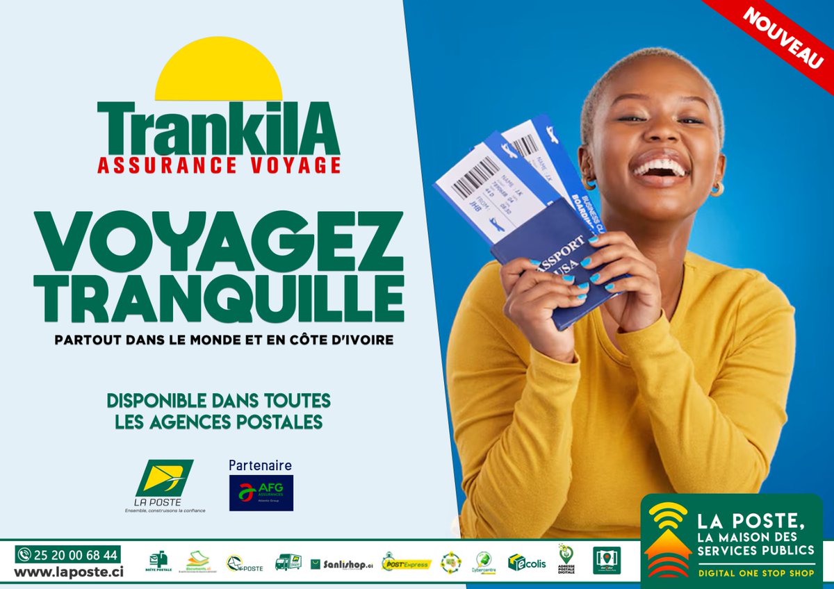 La Poste de Côte d'Ivoire (@posteciv) on Twitter photo 