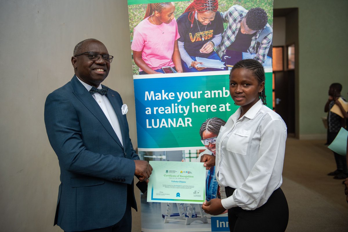 Excellence matters at LUANAR! Today, I had tea with our star performers—students with a cumulative GPA of 3.5 and above from all our campuses. We proudly recognized them with certificates of achievement because hard work and dedication deserve to be celebrated.
The LUANAR Way!