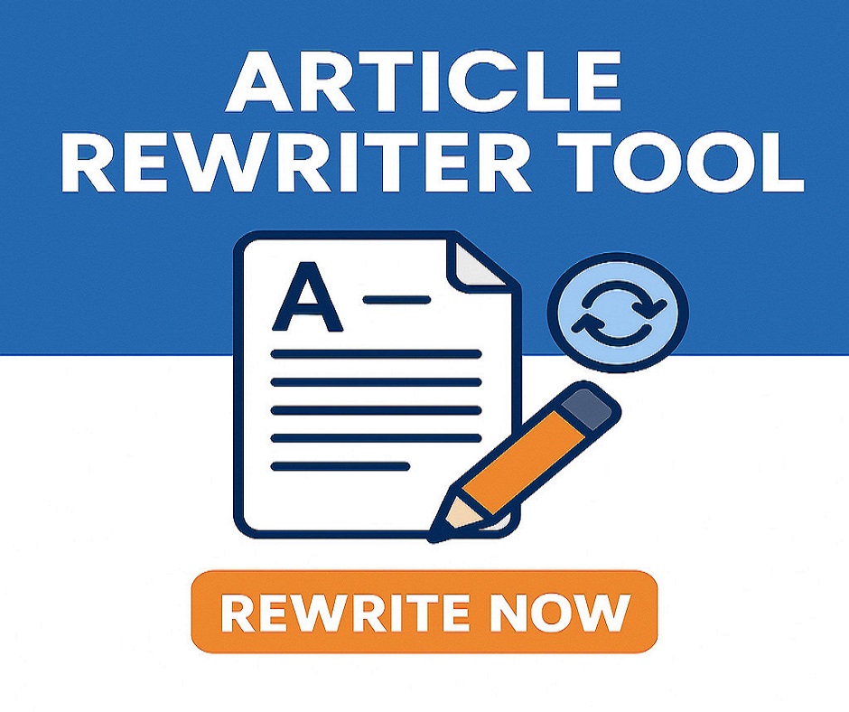 bulkseosolution's tweet image. Boost your writing with our powerful Article Rewriter Tool! 📷 Instantly create unique, plagiarism-free content in seconds. Perfect for bloggers, students, and marketers. 📷 bulkseosolutions.com/rewrite-article