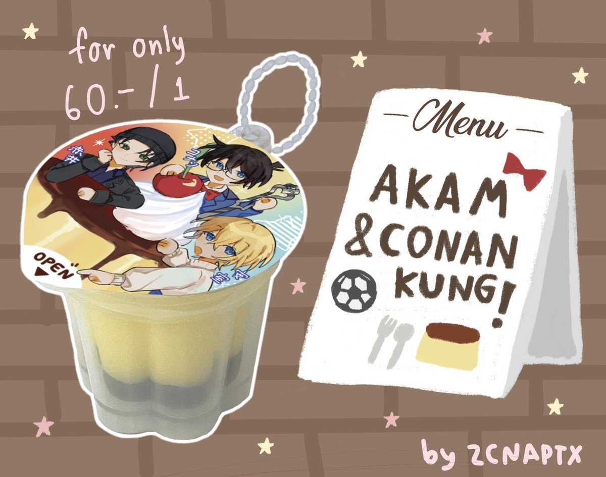 Pls kindly rt  🍮
สุ่มแจก พกจ.พุดดิ้ง 2 ชิ้น จาก rt + follow

สำหรับใครที่สนใจ pudding keyring AKAM &amp; CONAN และไม่อยากรอสุ่ม สามารถจิ้มลิ้งหารผลิตด้านล่างได้เลยค้าบ 👇🏻👇🏻🤍🤍
forms.gle/qHQ9p5BwVrGHxx…

ปิดฟอร์มวันที่ 5/10 เวลาสี่ทุ่มคับ
สอบถามเพิ่มเติม dm ได้เลยค่ะ