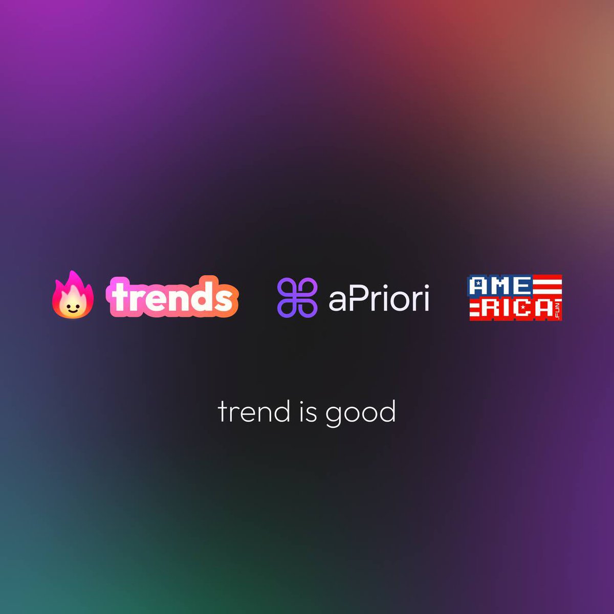 aPriori's tweet image. iykyk.

Trend is good.

America is fun.

aPriori.