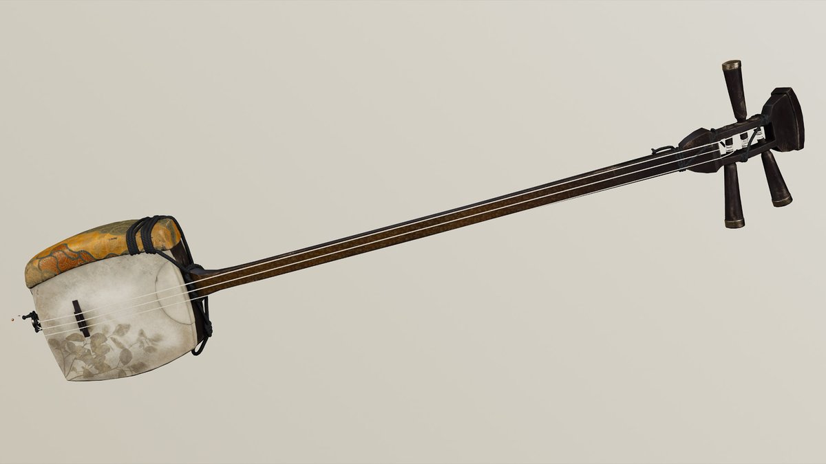 PlayStationES's tweet photo. Atsu porta un shamisen que pertenecía a su madre🎸 Este instrumento musical de la tradición japonesa similar a un laúd, se toca con ayuda de un plectro y emite un sonido muy característico. Está muy vinculado al teatro kabuki y las geishas🎎

¿Sabes que puedes hacer tu cosplay de Atsu? ¡Puedes encontrar nuestra guía oficial de #GhostOfYotei de #PS5 en la web: https://t.co/DE2HdsICvq

¡Haced llamamiento a la comunidad! Necesitamos 50 reposts más.