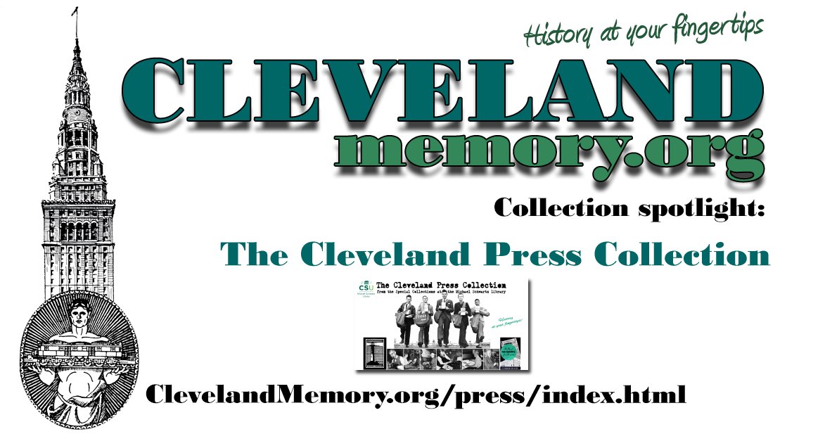 📰 Special Collection of the Month: The Cleveland Press Collection
Discover Cleveland’s stories, preserved forever
Join us Oct. 9 for The Press Lives On, celebrating the digitization of the Cleveland Press Collection!
📍 MSL, 11:30–1pm
🔗 ow.ly/NSgC50X5bf8