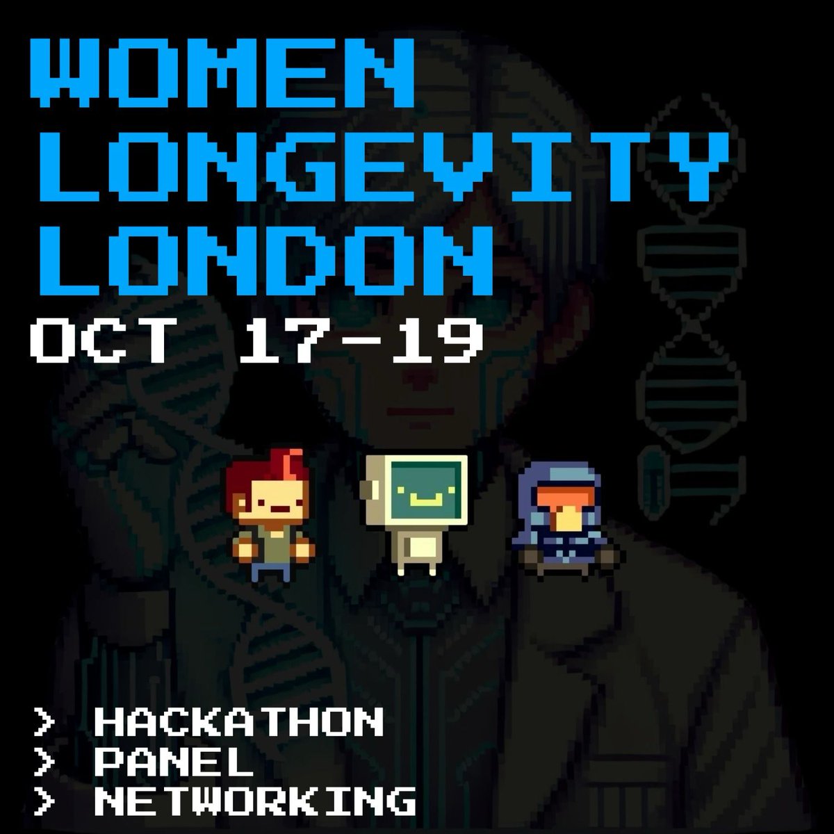 LongHackathons's tweet image. Pick your vibe↓  
🎤 Panel only → Oct 17  
⚡ Panel + Hack → Oct 17–19  
⚠️ Spots going fast 👉 luma.com/wkht62b5
Backed by @huggingface @NetMindAI @ManusAI_HQ  @ProjectBiomni @athena_DAO_   
ℹ️ More info → lnkd.in/eM5r9SbN
💡 Drop your boldest longevity idea 👇
