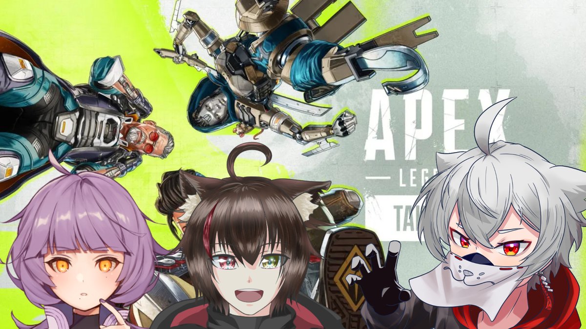 今日の22時30分から【APEX】を   
ツキさん（<a href="/Otsuki_TYL/">ツキ🌙@ツキユリスム@我覇月</a>）と   
ぱすかるさん（<a href="/p4sc4l_vtuber/">P4SC4L🐱🖋</a>）  
の３人で遊びます！！！

配信待機場所↓↓
youtube.com/live/gLtXeHbZD…