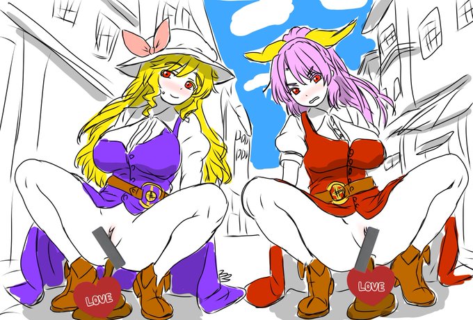 月の都の美しき守護者、綿月豊姫と綿月依姫の姉妹は、幻想郷の住民たちの眼前で排便を始めた。

 ことの始まりは月の都が幻想郷領内で起こした、とある異変。被害国である幻想郷の粘り強い交渉の結果、月の都側の責任者である綿月姉妹の身柄が引き渡されることとなった。 