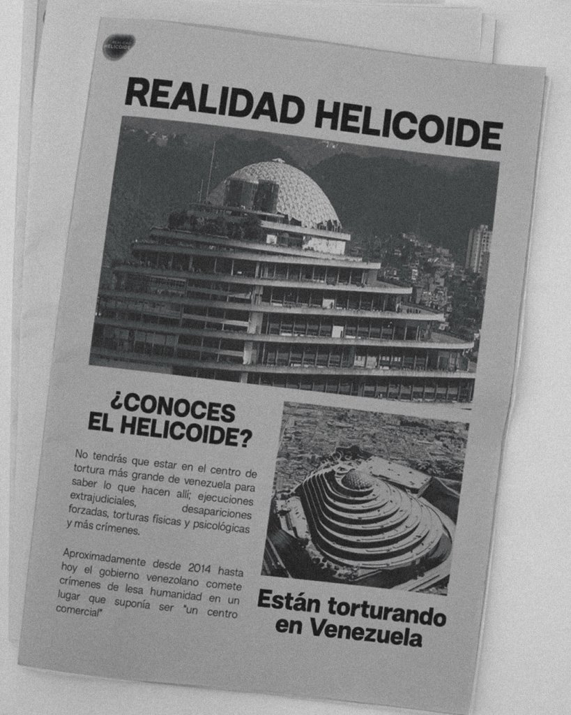 Naky Soto 🍃 (@naky) on Twitter photo Dantesco zaperoqueando.blogspot.com/2025/10/dantes…
Nadie tiene que acostumbrarse a la psicopatía del régimen chavista. Usar un centro de tortura para fingir alegría, es diabólico.
Nadie olvida que en Venezuela hay más de mil personas inocentes que son presos políticos del chavismo. Dantesco zaperoqueando.blogspot.com/2025/10/dantes…
Nadie tiene que acostumbrarse a la psicopatía del régimen chavista. Usar un centro de tortura para fingir alegría, es diabólico.
Nadie olvida que en Venezuela hay más de mil personas inocentes que son presos políticos del chavismo.