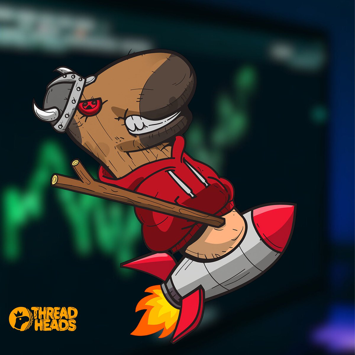 ThreadHeadsBtc's tweet image. UPTOBER is up to a great start! Feels like a great time to launch $THREAD...