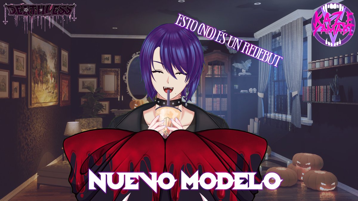 Holis gente, los invito hoy al model reveal en vivo por mi aniversario de redebut, ya cumpli 3 años y medio ayer como Vtuber y queria hacer un stream cortito con ustedes par amostrarles lo nuevo!

TTV: ➡ twitch.tv/yamabikaze ⬅
YT: ➡ youtube.com/live/zAMBti-Cz… ⬅