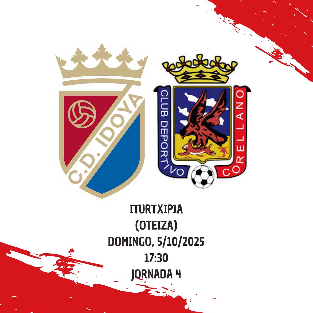 ⚔️ JORNADA 4 🆚 C.D.Corellano

#aupaidoya