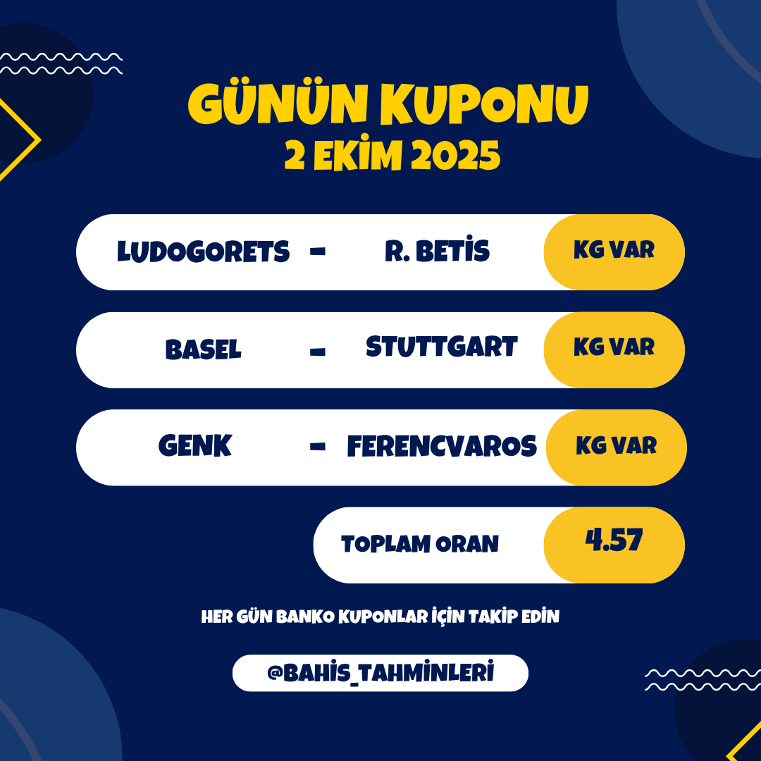 eiddaa_net's tweet photo. UEFA AVRUPA LİGİ iddaa kuponu 2 Ekim 2025 https://t.co/v9N9WKuE0l