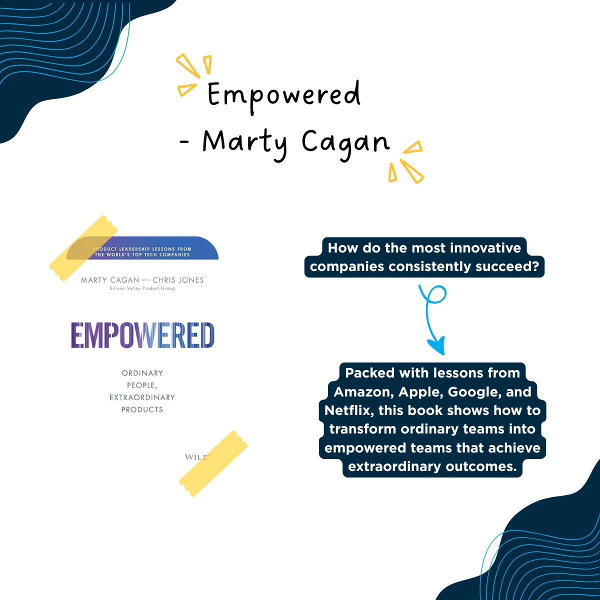 TechUPWomen's tweet image. Searching for your next great read? 📚
Project Director Andrea Suarez Lopez shared a lineup of essential books for tech and product professionals. 

So pick one up and take the next step in your growth journey today!
Have you read any of these books? 👀

#TechUPWomen #TechBooks