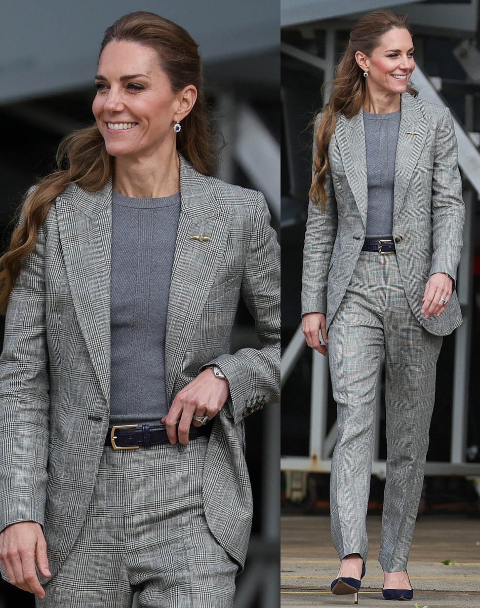 HRHPWales's tweet photo. The Princess of Wales, Royal Honorary Air Commodore, RAF Coningsby during a visit to the station today! https://t.co/Zmjsr23jyJ
