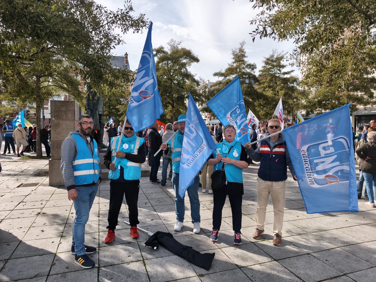 Nouvelle mobilisation pour exiger un changement de cap #unsa #seunsa