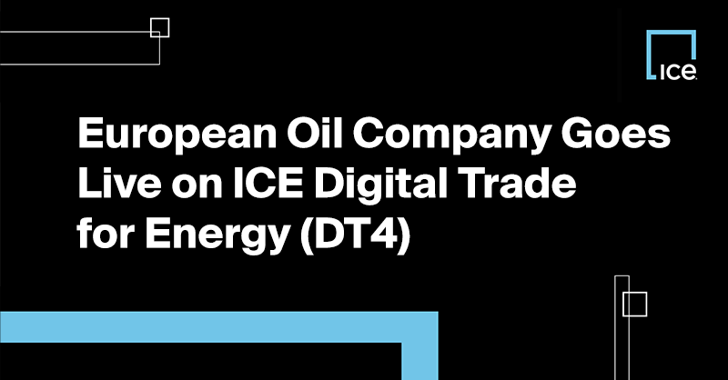 A leading European oil company has gone live with ICE Digital Trade for #Energy #DT4, digitizing #shipshore ops, #bunker deliveries &amp; #cargodocuments at a flagship refinery — saving 30 mins per shipment >bit.ly/3VLFQMA<