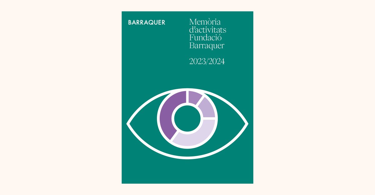 La Fundació Barraquer publica la seva Memòria Anual 2023-2024, on es recullen els principals resultats dels darrers dos anys. Gràcies al programa #MiremPerTu i altres iniciatives, hem ofert atenció visual a més de 1.600 persones.
barraquer.com/ca/noticies/fu…
