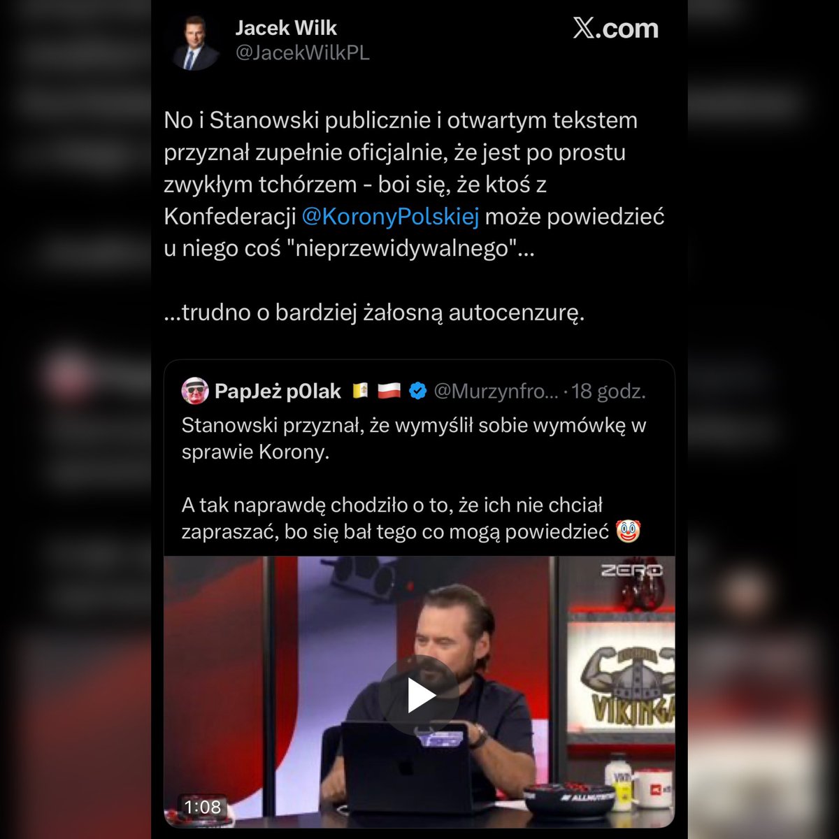 Prawdziwi wolnościowcy szantażujący emocjonalnie przedsiębiorców, którzy mają czelność działać według własnych zasad - co o nich sądzicie?