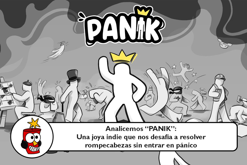 🎮 Hoy toca nueva reseña y, esta vez, es el turno de “PANIK”: Uno de los juegos de rompecabezas más redondos que pruebo este año, por la variedad de sus mecánicas y la concisión de sus acertijos.

Gracias a @chumasgames por la clave para Steam.

El enlace en las respuestas. 👇