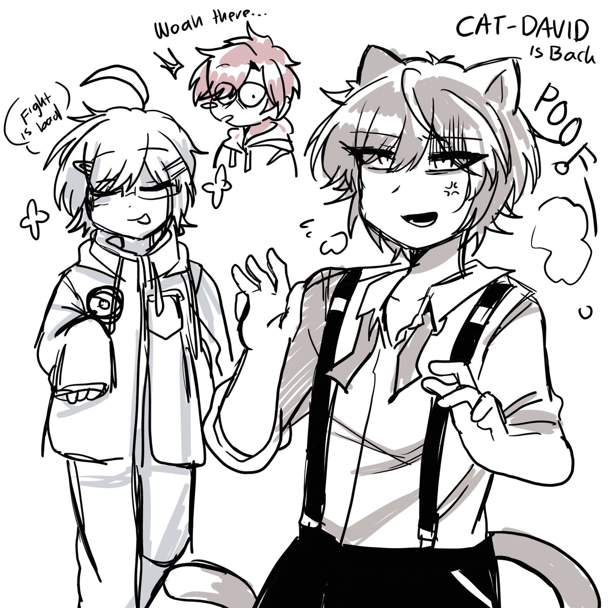 Naia_Semvai's tweet image. Sketch before I sleep #davidchiem #drdt