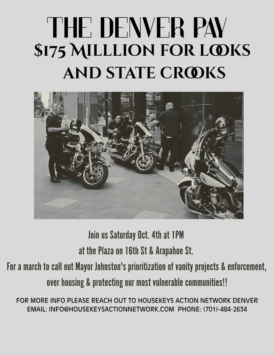 Housekeys Action Network Denver tweet media