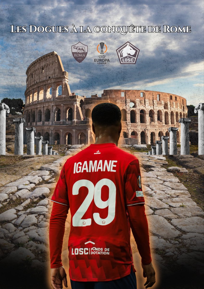 serigado_arthur's tweet image. Le @losclive a la conquête de Rome ! 🔥

🎨: AS Graphik 

#ASRLOSC #EuropaLeague #Igamane
