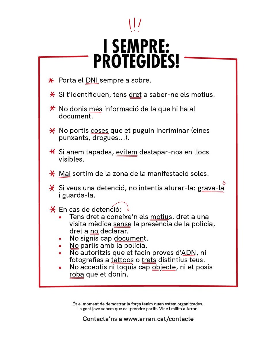 🥷❤️‍🔥 Si no saps q fer amb la ràbia, impotència i preocupació envers Palestina i la Flotilla, organitza’t, coordina’t i passa a l’acció! 

Boicots, accions directes, manifestacions… són imprescindibles x respondre a aquesta situació. Demostrem q els PPCC, som terra de lluites! 🇵🇸