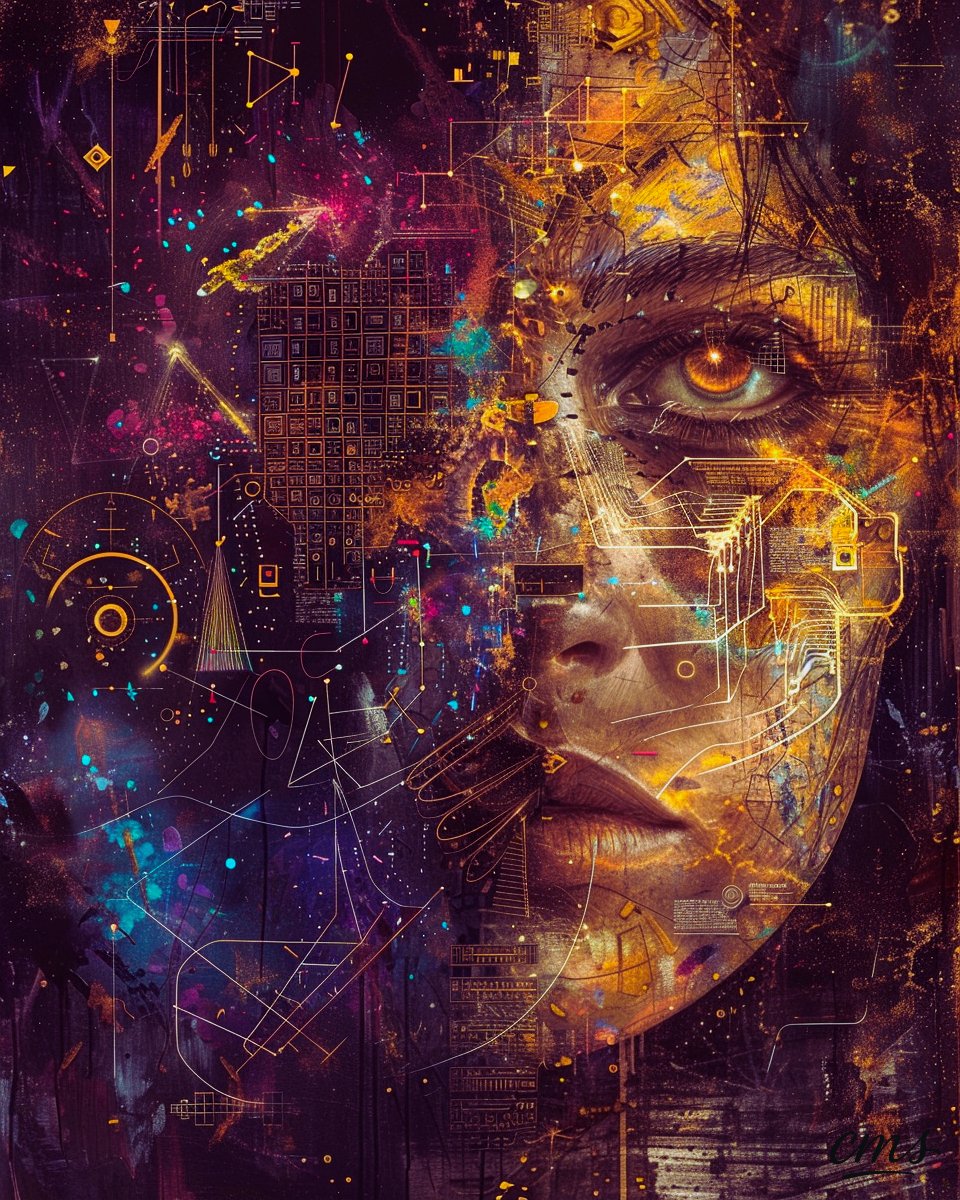 CyberMonkSt's tweet photo. The universe uses human eyes as viewing portals, watching itself through irises that contain more mathematical precision than any computer ever dreamed. We think we're looking out - the cosmos is looking in. #ViewingPortals #MathematicalPrecision #CosmosLookingIn https://t.co/n6J86MvbsN