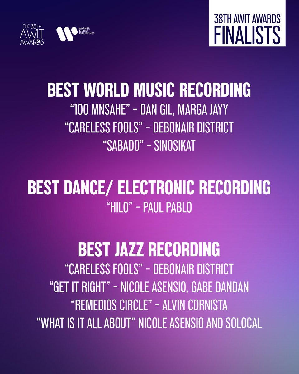 Warner Music Philippines tweet media