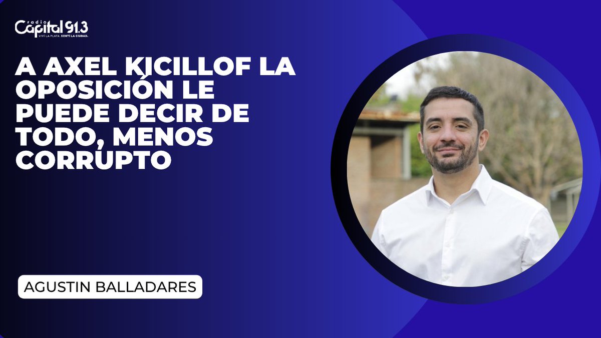 🔵 Ya está disponible la entrevista completa a <a href="/AgBalladares/">Agustín Balladares</a>, en <a href="/elinformadorlp/">El Informador</a>

Tema central:
✅ Politica

Aquí el link: youtu.be/eUIUclNqhhU