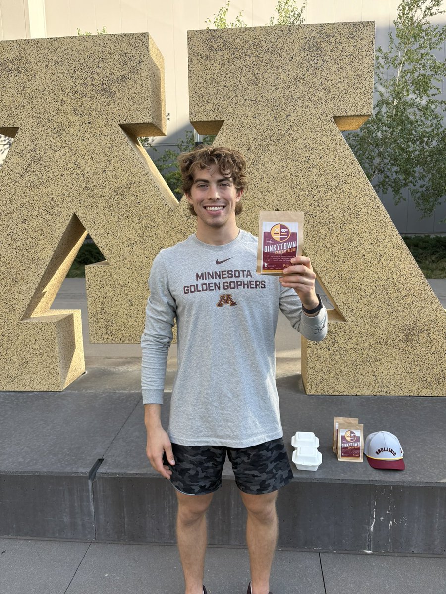 Go check out the Folly Coffee Gameday Blend!
☕️ 
Help support student athletes like me, and get your hands on the best coffee in the game! 
☕️ 
Available online and at select Kowalski’s locations in the Twin Cities! 
☕️ 
follycoffee.com/products/dinky…