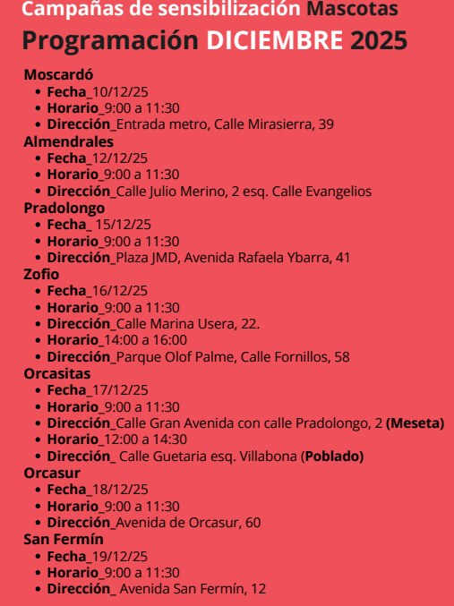 AVVBarrioMosca's tweet image. campaña #UseraEscucha sobre recogida de excrementos caninos 🐕💩
Queremos un distrito más limpio, habitable y responsable.
📍 Habrá puntos informativos en cada barrio:
Folletos informativos 📄
Bolsas para excrementos 🛍️
Botellas para diluir orines 💧
#Usera @jmd_usera #warripop