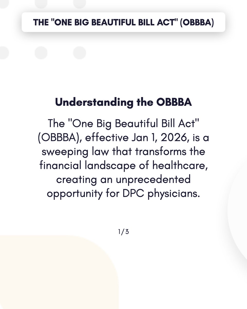 FindMyDirectDoc's tweet image. ‼️ The single most important legislative event for Direct Primary Care is here 👀

To get the full strategic playbook on how to prepare your practice, structure your fees, and market this new advantage, download our FREE eBook - drive.google.com/file/d/1yQv9jJ… 🔗