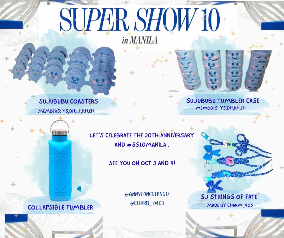 annyeongching17's tweet image. D-2!!! Me and @cHaRm_403 will be giving away these freebies to our fellow ELF to celebrate the 20th anniversary and SS10 Manila. The items will be given randomly.

See you on October 3 and 4!!!

#SS10inManila
#SUPERJUNIOR
