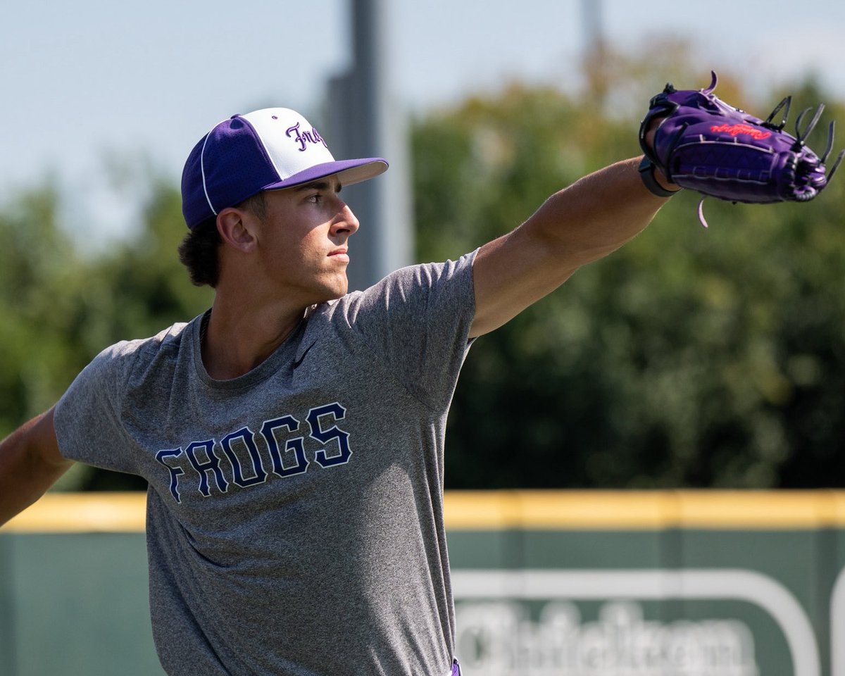 TCU_Baseball's tweet image. putting in the 𝗪𝗢𝗥𝗞 💪