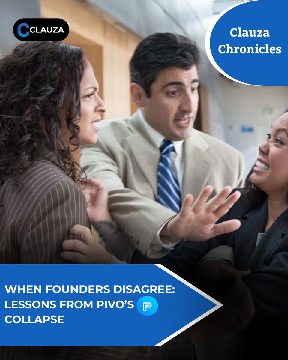 useclauza's tweet photo. New Episode of Clauza Chronicles!🔥

In this edition, we unpacked the rise and fall of Pivo, and what every business can learn about managing relationships, anticipating disputes, and building strong legal foundations.

👉 Read the full story here: https://t.co/NbBBJZRgC7 https://t.co/4MsqIN2tMe