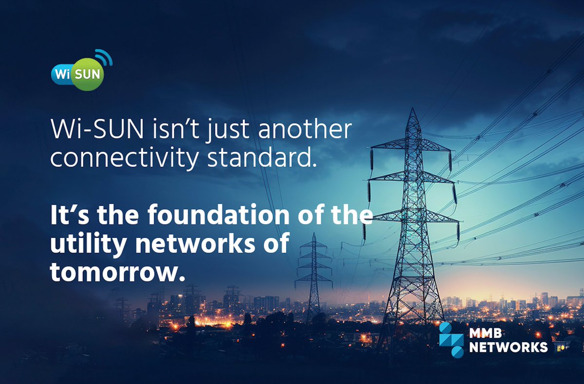 At MMB Networks, we’ve seen firsthand how Wi-SUN changes the game for utilities, cities, and innovators. It’s not about hype, it’s about real-world resilience, scalability, and interoperability in environments where no other technology can truly deliver.

#WiSUN #SmartGrid