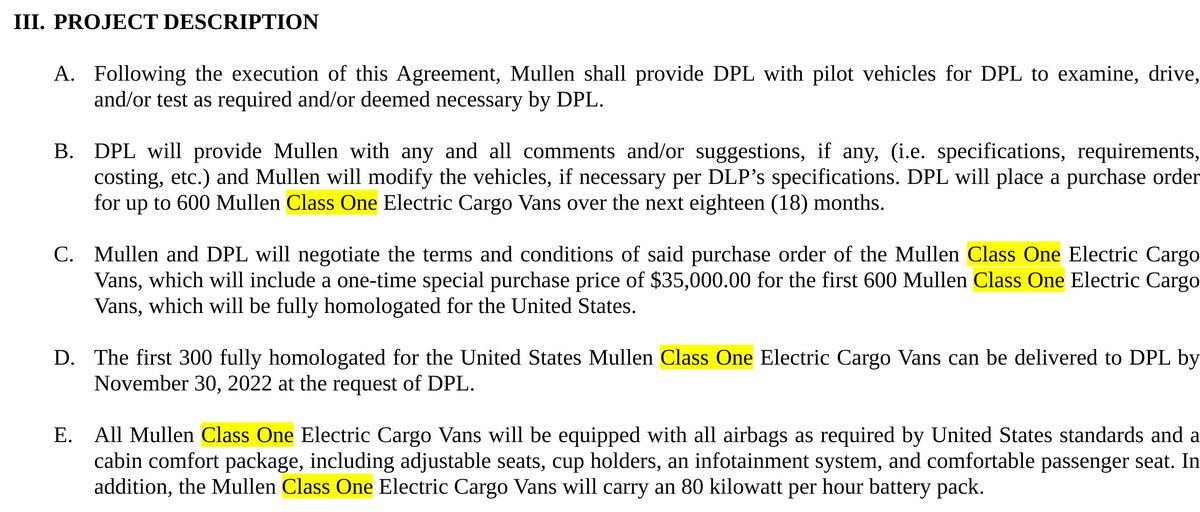 "Agreement" to "evaluate"... Sounds just like the Delpack "binding agreement" from back in the $MULN days, which led to exactly ZERO money for Mullen. Yet another misleading PR stunt from $BINI