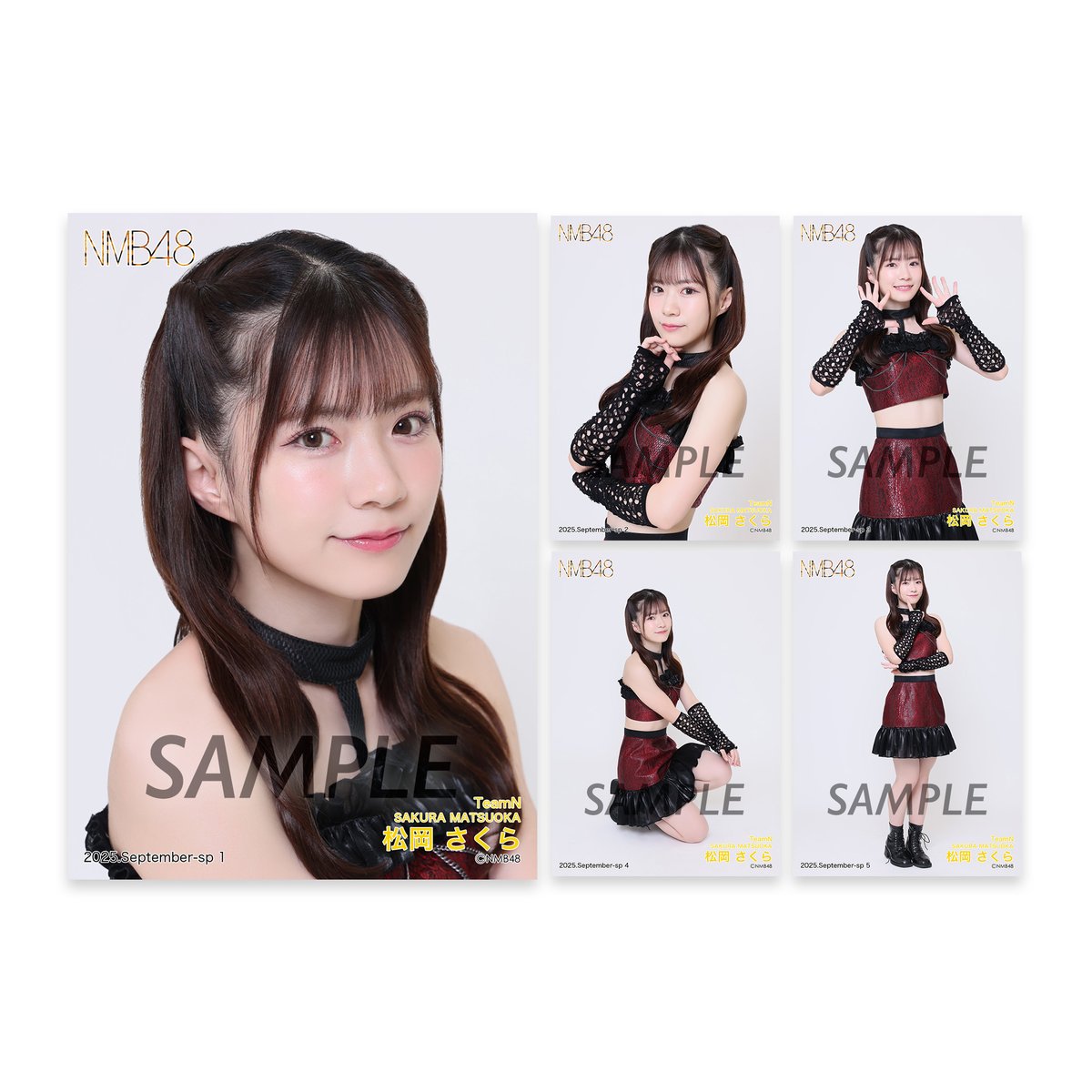松岡さくら NMB48 難波祭2025 ユニコレ 生写真 直筆 サイン ホンダ on X: 