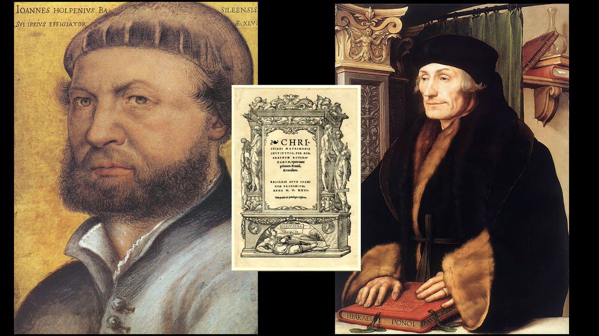 EmmaLCahill's tweet image. This #podcast #episode of #ParallelLives is dedicated to two GIANTS in what we know as the #NorthernRenaissance: Hans #Holbein the Younger and #Erasmus… of Rotterdam! 😝 @TudorsDynasty 😉

Tune in to learn all about how they transformed the #Tudor 

youtu.be/fGDMlhr4Xvs?si…
