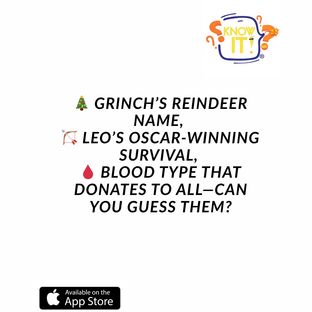 KnowItThinkFast's tweet image. 🥳 On this day in 1950, Peanuts debuted in 7 U.S. papers! 🐶📚 Unrelated… it’s time for your Thursday Teaser! 🧠🏆 Show off your wins &amp;amp; build your streak: apps.apple.com/us/app/know-it…