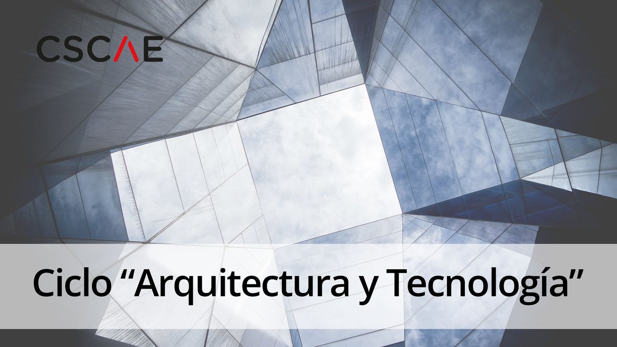 El CSCAE lanza el ciclo “Arquitectura y tecnología” para que los arquitectos tengan información actualizada en digitalización, industrialización y sostenibilidad.

La primera sesión, centrada en inteligencia artificial, será el 8 de octubre.

Más info: cscae.com/index.php/cono…