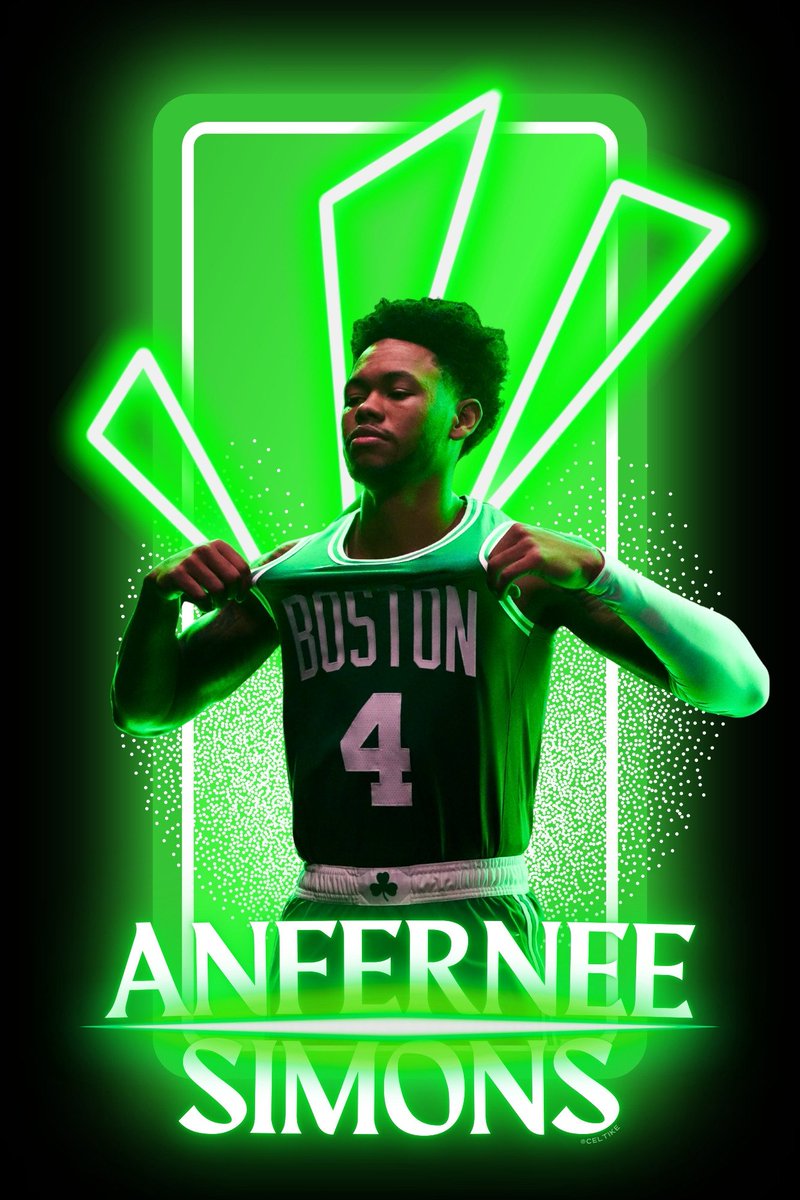 New #Celtics edit

Anfernee Simons - excited to see what he can do this year. We've seen players flourish once they get to Boston (and fade, too) but I think Anfernee is going to thrive and excel

Excited for the #NBA Season!

#BostonCeltics #AnferneeSimons #BleedGreen #Boston