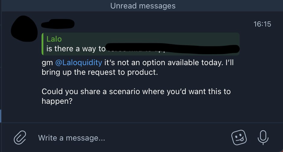 if this is how you respond when we ask about a feature, you deserve a lifetime of wealth and happiness 🫶🏻🫶🏻